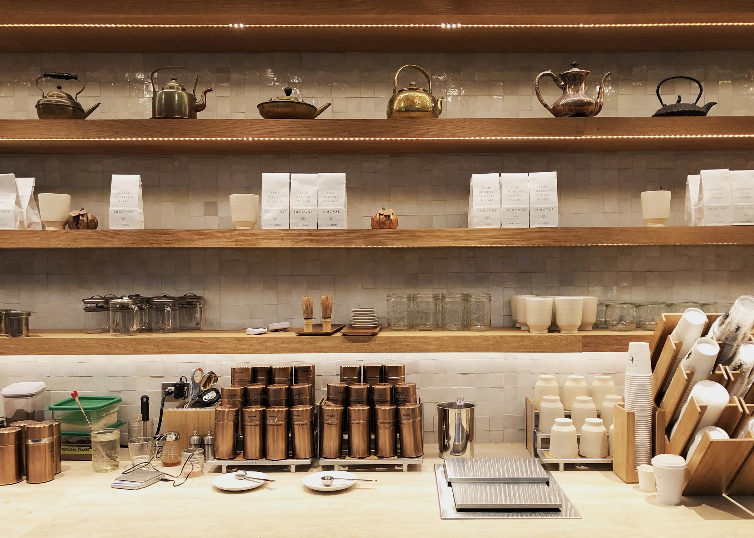 Samovar Tea Bar + Cafe BCV Architecture + Interiors