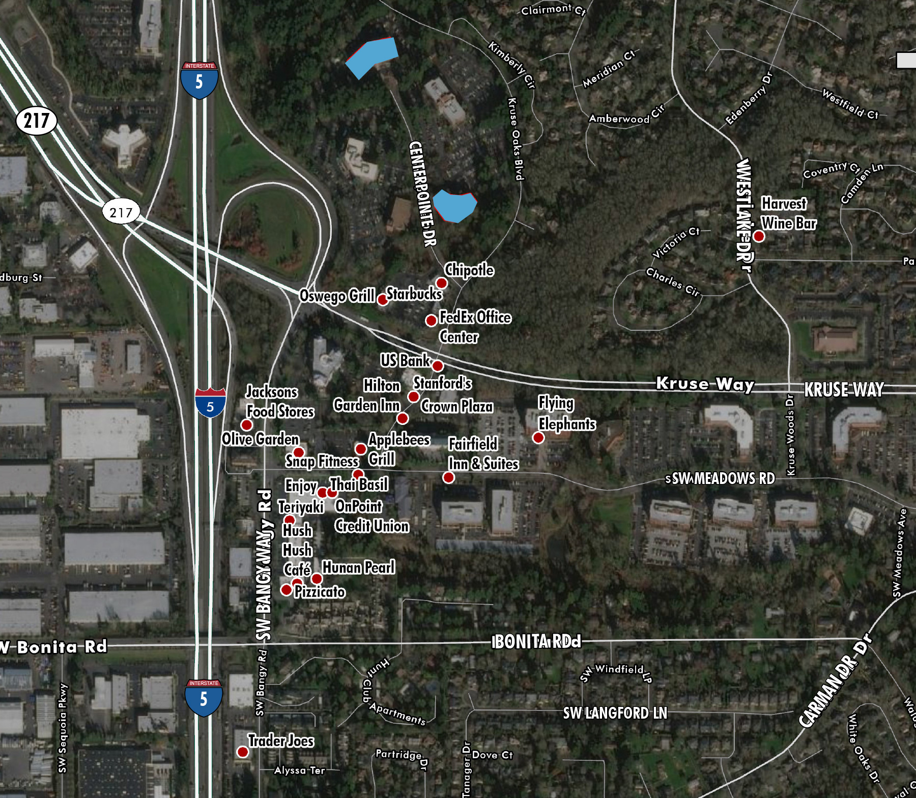 Location One and Three Centerpointe