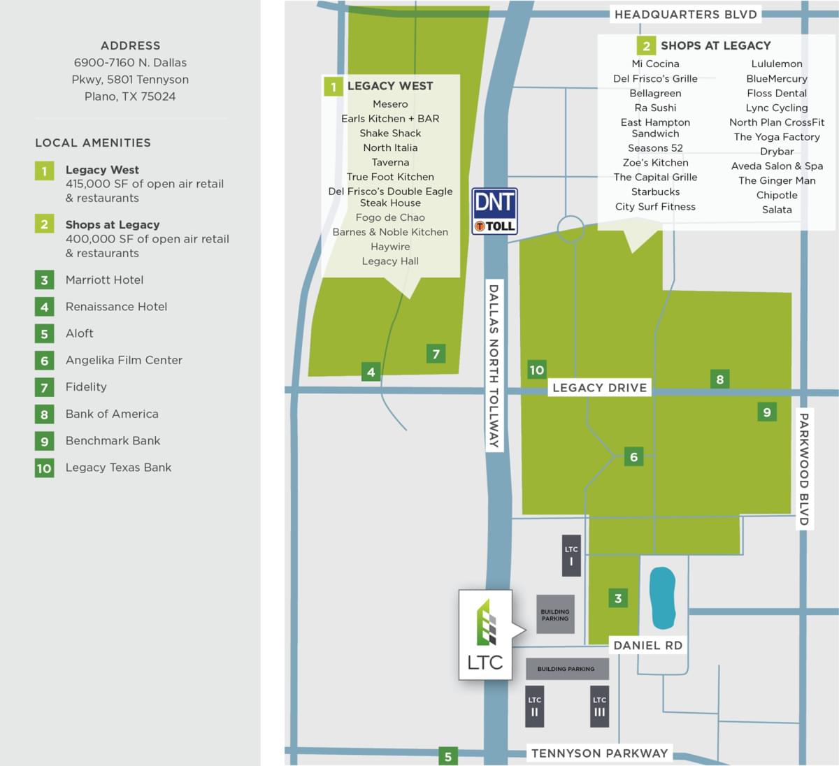Location - Legacy Town Center